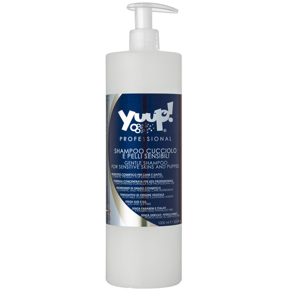 Yuup! Professional Gentle Shampoo – Hypoallergenic Concentrate, Mild Formula for Sensitive Skin, 1L
