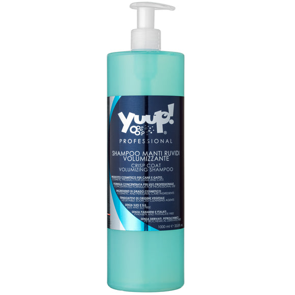 Yuup! Professional Crisp Coat & Volumizing Shampoo – Concentrated Formula, Enhances Texture and Volume, 1L