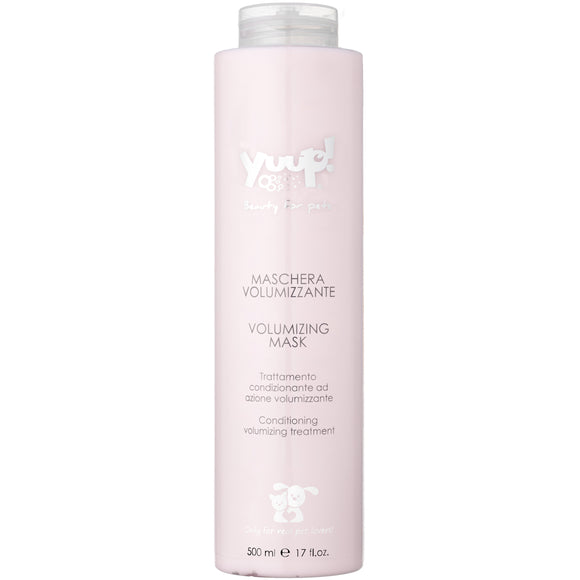 Yuup! Home Volumizing Mask – Keratin-Enriched Nourishing Formula, Boosts Coat Volume, 500ml