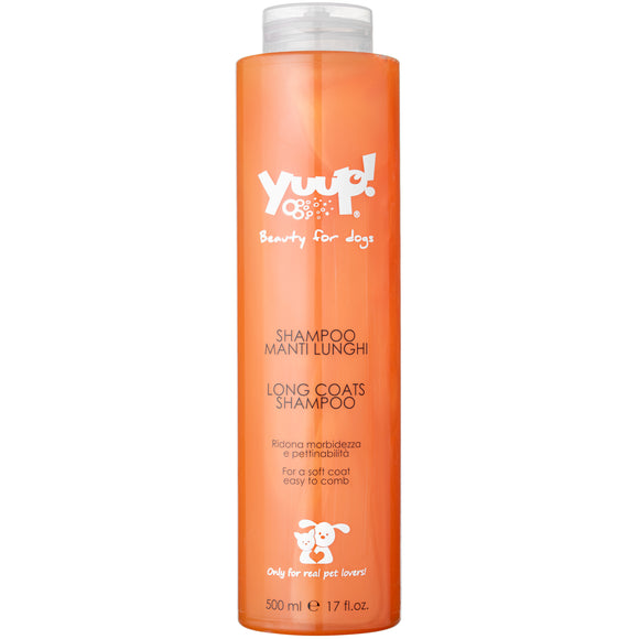 Yuup! Home Long Coats Shampoo – Nourishing Formula for Long-Haired Breeds, 500ml Bottle