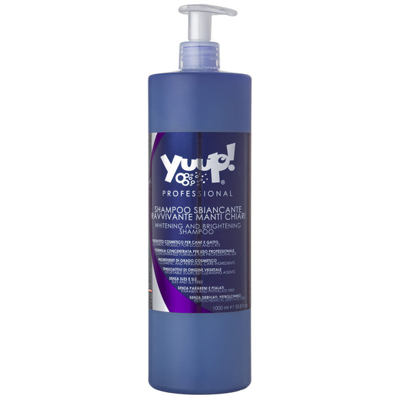 Yuup! Professional Whitening & Brightening Shampoo – Concentrated 1:20 Formula, 1L Bottle