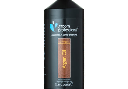 Groom Professional Argan Oil Conditioner – Intense Moisture Concentrate, 1:10 Dilution, 1L Bottle