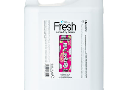 Groom Professional Dragon Fruit Shampoo – Concentrated 1:24 Formula, Regenerating 4L Bottle