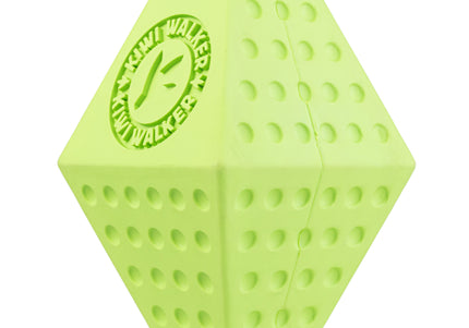 Kiwi Walker Let’s Play Octaball – Geometric Treat Dispensing Toy, Large Size, Blue