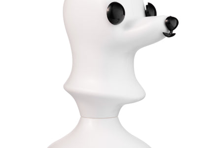 Mr. Jiang Portable Teddy Head Model – Grooming Mannequin Bust with Adjustable Mount
