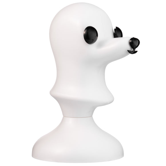 Mr. Jiang Portable Teddy Head Model – Grooming Mannequin Bust with Adjustable Mount