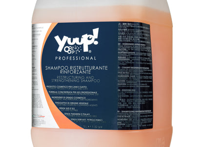 Yuup! Professional Restructuring and Strengthening Shampoo – Concentrated Coat Repair Formula, 5L