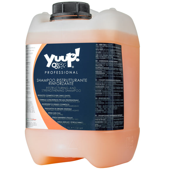 Yuup! Professional Restructuring and Strengthening Shampoo – Concentrated Coat Repair Formula, 5L