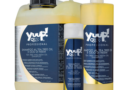 Yuup! Professional Tea Tree and Neem Oil Shampoo – Concentrated 1:20 Formula, 10L, Natural Insect Repellent