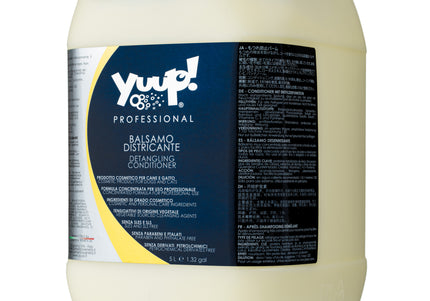 Yuup! Professional Detangling Conditioner – Moisturizing 1:20 Concentrate, 5L Salon Size