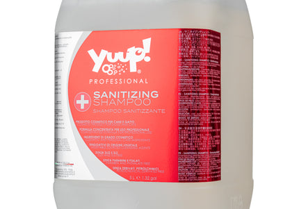 Yuup! Professional Sanitizing Shampoo – Antiseptic Concentrate, Disinfectant Formula, 5L Bottle