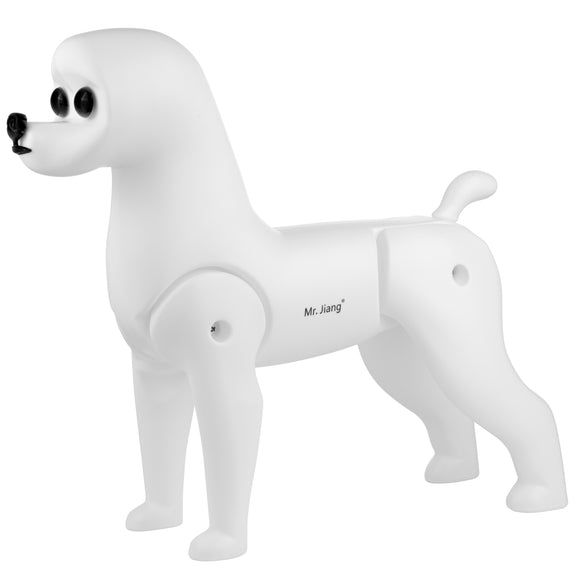 Mr. Jiang Bichon Model Dog – Realistic Training Dummy, Fur-Free Lightweight Design