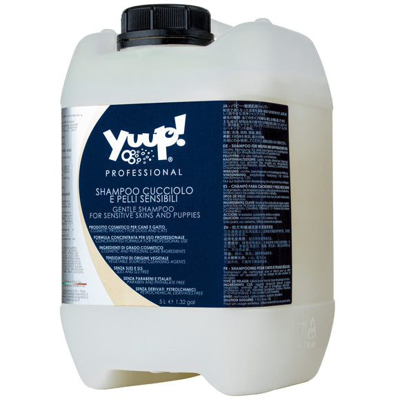 Yuup! Professional Gentle Shampoo – Hypoallergenic Concentrated Formula, Sensitive Skin, 5L