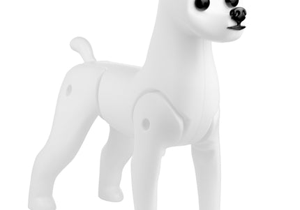 Mr. Jiang Bichon Model Dog – Realistic Training Dummy, Fur-Free Lightweight Design