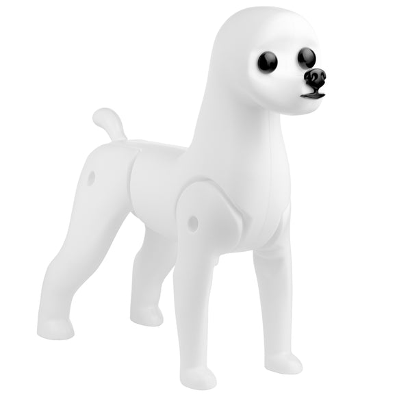 Mr. Jiang Bichon Model Dog – Realistic Training Dummy, Fur-Free Lightweight Design