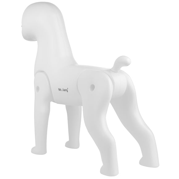 Mr. Jiang Bichon Model Dog – Realistic Training Dummy, Fur-Free Lightweight Design