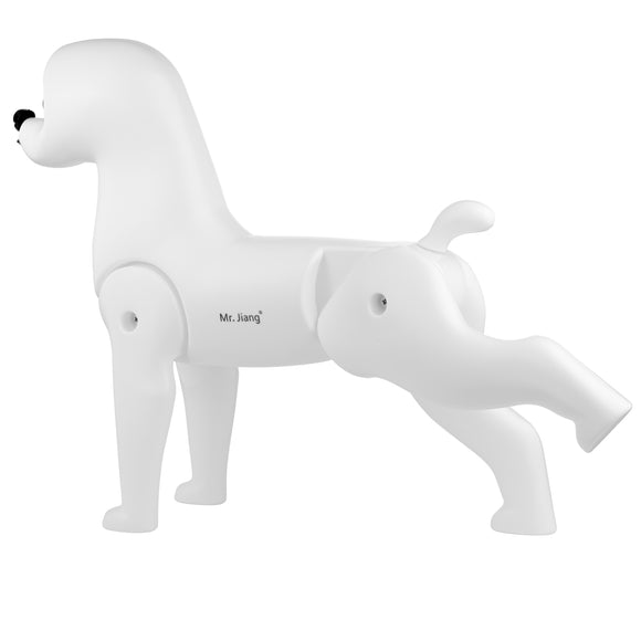 Mr. Jiang Bichon Model Dog – Realistic Training Dummy, Fur-Free Lightweight Design