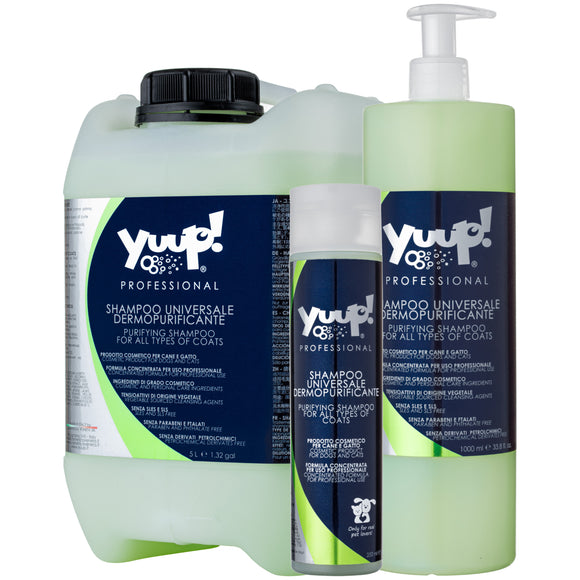 Yuup! Professional Purifying Shampoo – Universal Concentrate 1:20, Deep Cleansing Formula, 10L