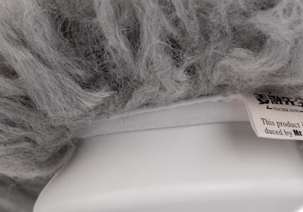 Mr. Jiang Teddy Head Replacement Hair – Gray with White Muzzle, Realistic Texture