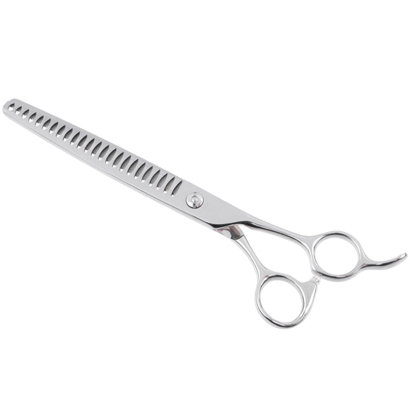 Jargem Grooming Chunkers 7.5" – Single-Sided Thinning Scissors, 24 Teeth, Handy Design