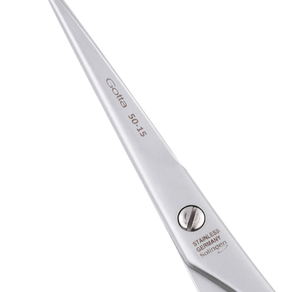 Gotta Solingen Eco 5.5" Grooming Scissors – Lightweight Stainless Steel with Plastic Handle