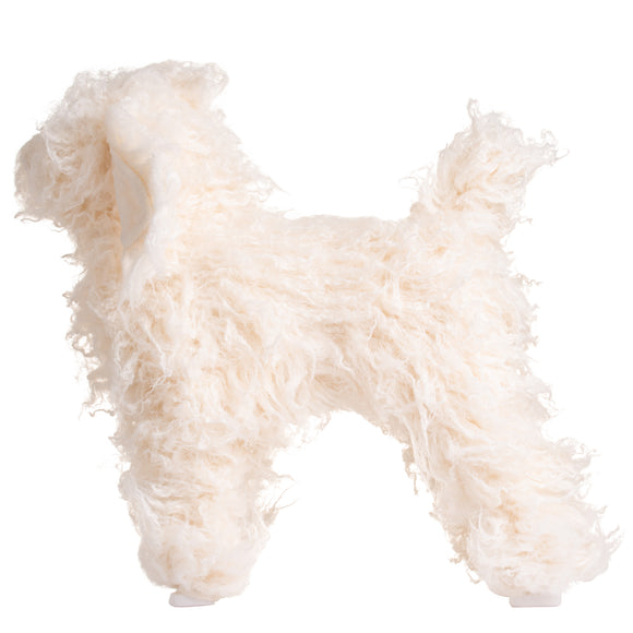 Mr. Jiang Teddy Full Body Replacement Hair – Cream Synthetic Coat for Grooming Mannequin