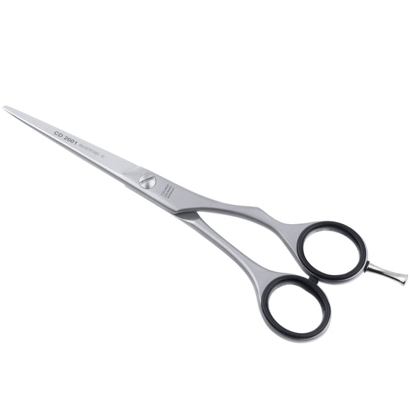Gotta Solingen Ice Asymmetric 6" Grooming Scissors – One-Sided Micro-Grind, Straight Blade