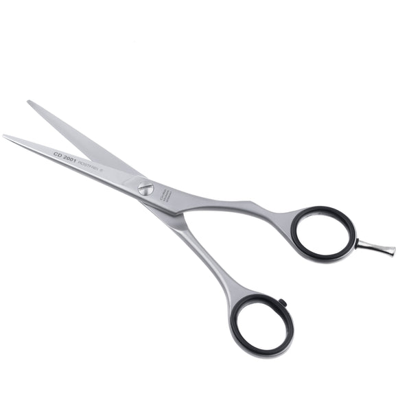 Gotta Solingen Ice Asymmetric 6" Grooming Scissors – One-Sided Micro-Grind, Straight Blade