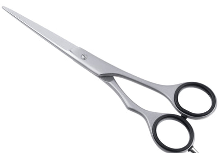 Gotta Solingen Ice Asymmetric 6" Grooming Scissors – One-Sided Micro-Grind, Straight Blade