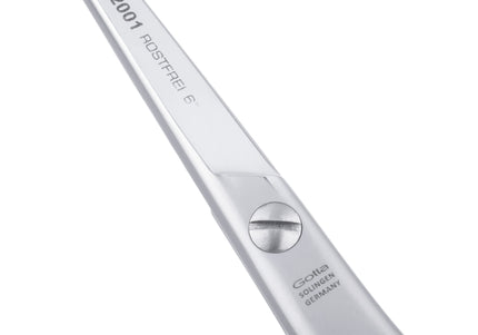 Gotta Solingen Ice Asymmetric 6" Grooming Scissors – One-Sided Micro-Grind, Straight Blade