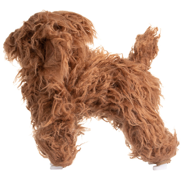 Mr. Jiang Poodle Full Body Hair Lamb – Replacement Brown Coat for Grooming Mannequin, Realistic Texture