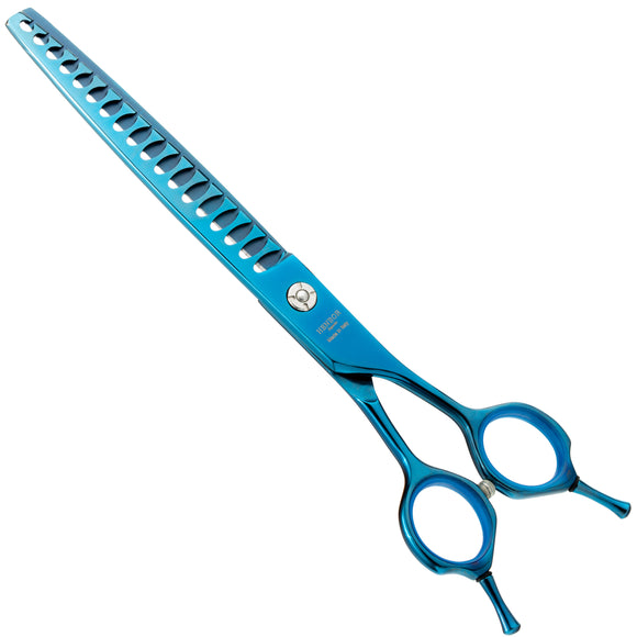 Henbor Selective Line Chunker Scissors 7.5in – Professional Single-Sided Thinning, 18 Teeth