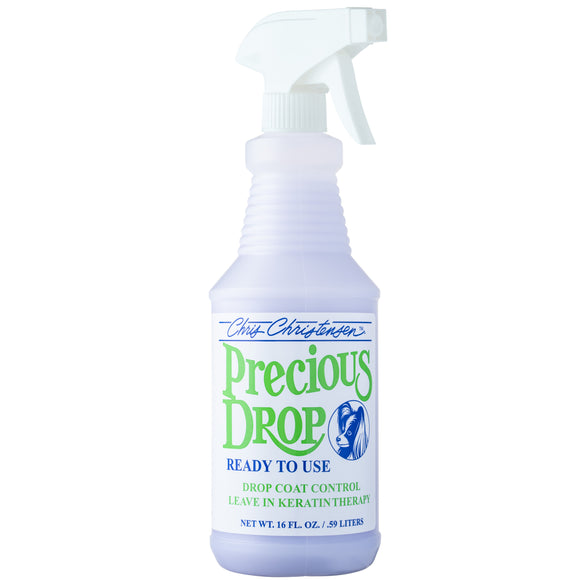 Chris Christensen Precious Drop Moisturizing Smoothing Coat Conditioner Leave-In Spray, 473ml