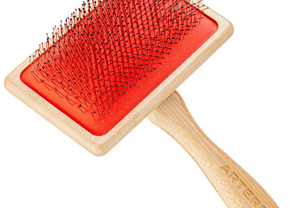 Artero Nature Collection Large Slicker Brush – Long Protected Pins, Gentle on Sensitive Skin
