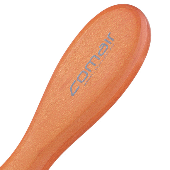 Comair Wood Brush 22cm – Natural Boar Bristle Rosewood Brush, Gentle Detangling