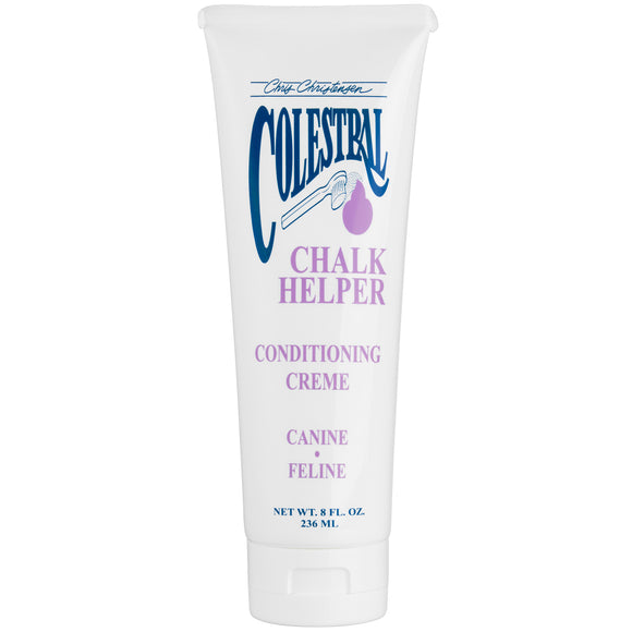 Chris Christensen Colestral Chalk Helper – 2-in-1 Moisturizing Coat Conditioner and Primer, 236ml