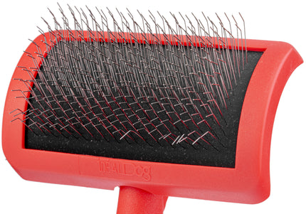 Chadog Julian Medium Soft Pin Brush – Long Flexible Bristles, Gentle Detangling Design