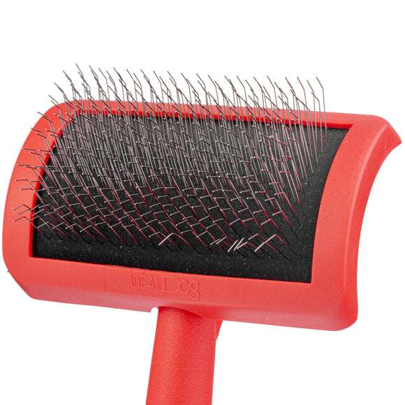 Chadog Julian Medium Soft Pin Brush – Long Flexible Bristles, Gentle Detangling Design