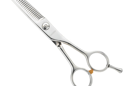 Geib Entree Double Thinning Shears 6" – Japanese Steel, 30 Teeth, Precision Blending