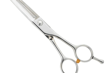 Geib Entree Double Thinning Shears 6" – Japanese Steel, 30 Teeth, Precision Blending