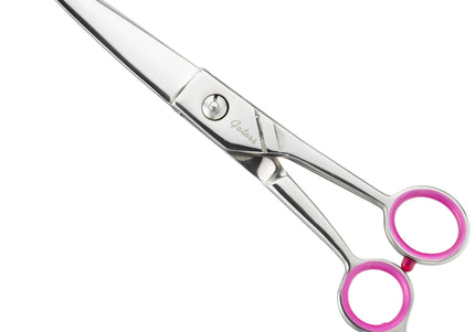 Geib Gator Curved Grooming Scissors – 7.5" Japanese Stainless Steel, Micro-Grind Edge