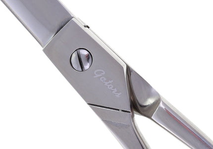 Geib Gator Left Curved Scissors – 10" Japanese Stainless Steel, Left-Handed, Precision Grooming Tool