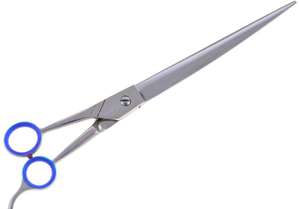 Geib Gator Left Curved Scissors – 10" Japanese Stainless Steel, Left-Handed, Precision Grooming Tool