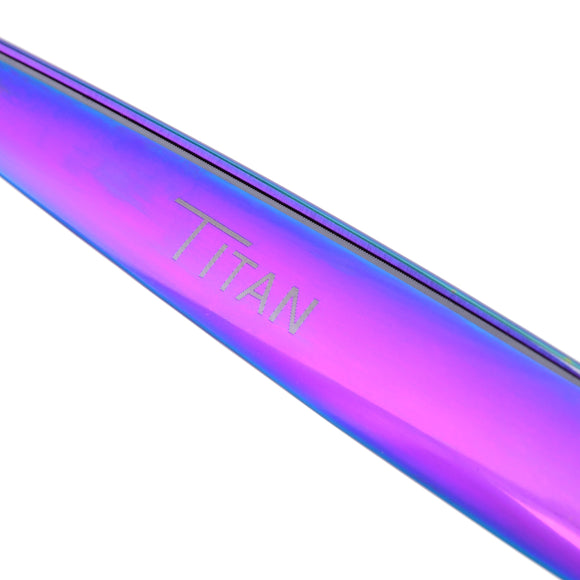 Geib Entree Blue Titan Straight Scissors – 10" Titanium-Coated, Micro-Bevel, Premium Quality