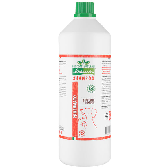 Baldecchi Perfumed Bath Shampoo – Concentrated Formula, Suitable for All Coat Types, 1L