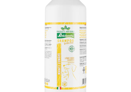 Baldecchi Long Hair Revitalizing Shampoo – Concentrated Formula, 1L Bottle, Nourishes and Softens Coats