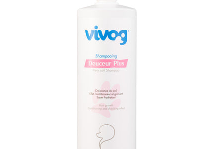 Vivog Douceur Plus Moisturizing Regenerating Shampoo 1L – Gentle Hydration and Coat Renewal