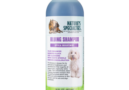 Nature's Specialties Bluing Shampoo – Color-Enhancing Concentrate, 1:16 Dilution, 473ml Bottle