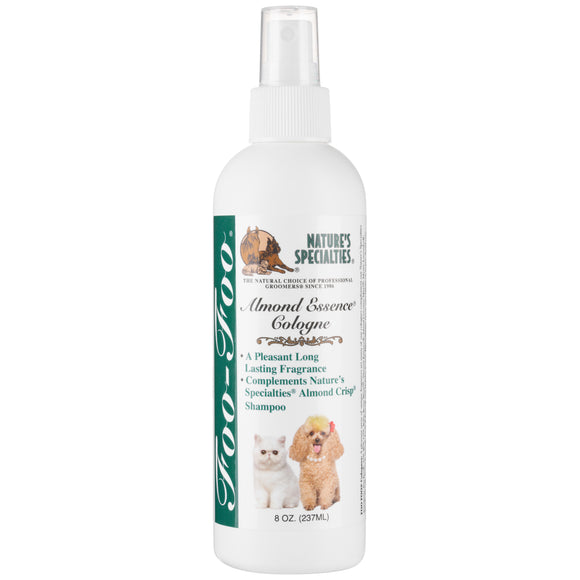 Nature's Specialties Foo Foo Almond Essence Cologne – Scented Grooming Spray with Almond Aroma, 237ml