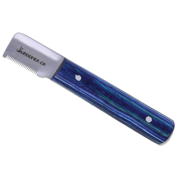 Groomer.dk Classic Trimmer Retro Edition – Extra Coarse Blade, Wooden Handle, Professional Quality